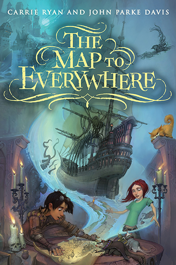 THE MAP TO EVERYWHERE hardcover cover